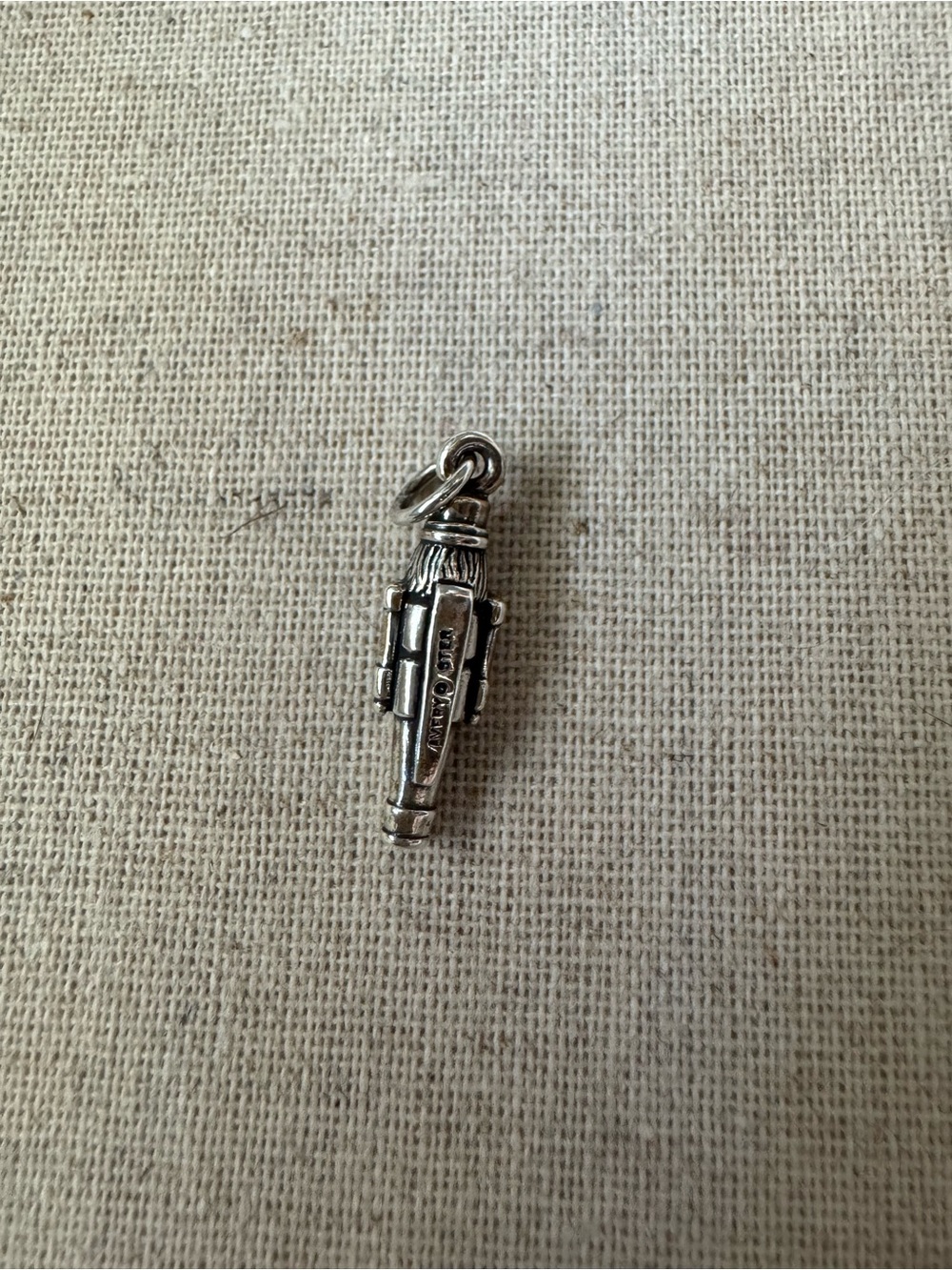 James Avery Retired Silver Nutcracker Charm Pendant - Picture 3 of 4